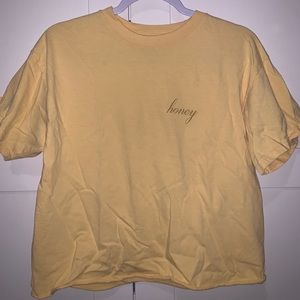brandy melville honey tee